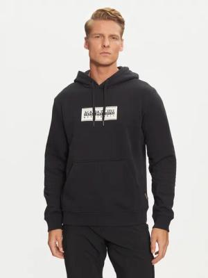 Napapijri Sweatshirt B-Box Logo NP0A4I19 Schwarz Regular Fit
