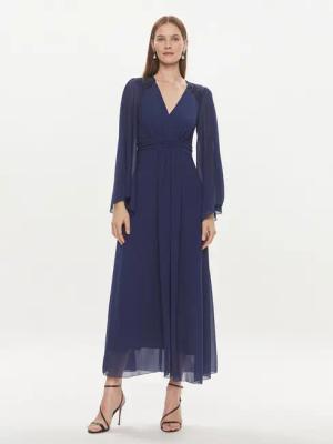 Rinascimento Abendkleid CFC0117605003 Dunkelblau Regular Fit