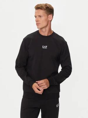 EA7 Emporio Armani Sweatshirt 8NPM30 PJVRZ 1200 Schwarz Regular Fit