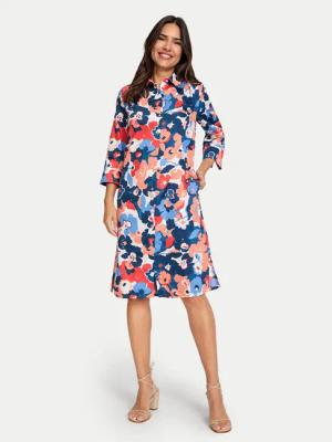 Olsen Sommerkleid 13001748 Bunt Regular Fit