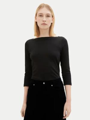Tom Tailor Bluse 1038028 Schwarz Regular Fit