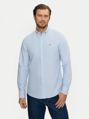 Gant Hemd 3000202 Himmelblau Slim Fit