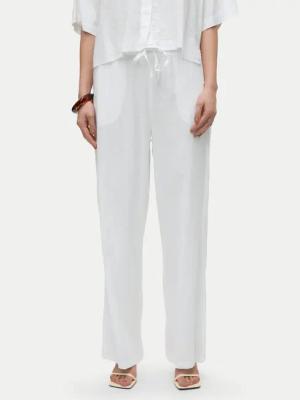 Vero Moda Stoffhose Linn 10305091 Weiß Loose Fit
