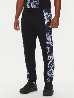 Versace Jeans Couture Jogginghose 77GAA3C0 FS161 Schwarz Regular Fit
