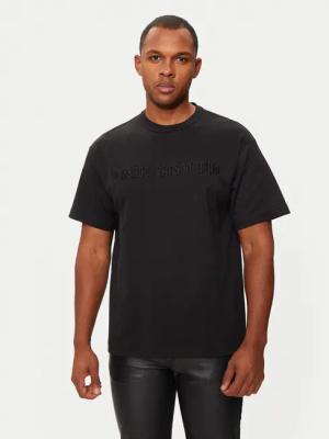 Versace Jeans Couture T-Shirt 77GAHC01 Schwarz Relaxed Fit