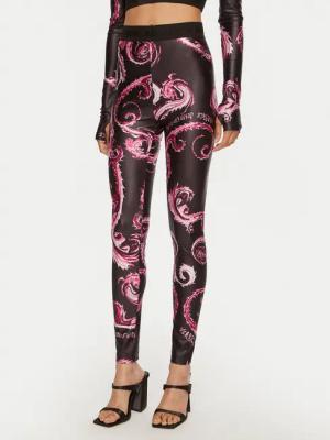 Versace Jeans Couture Leggings 77HAC101 JS360 Schwarz Slim Fit