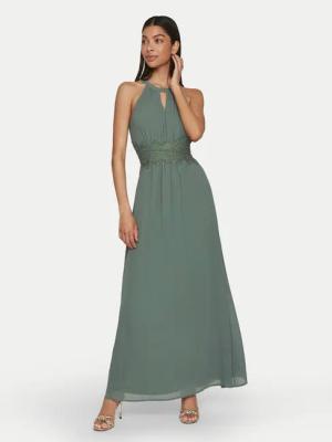Vila Abendkleid Milina 14052647 Grün Regular Fit