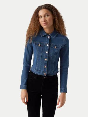 Vero Moda Jeansjacke Luna 10279492 Blau Slim Fit