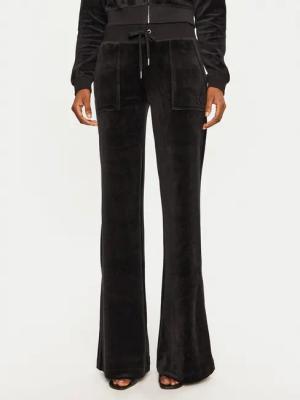 Juicy Couture Jogginghose Layla JCSEBJ001 Schwarz Flared Leg