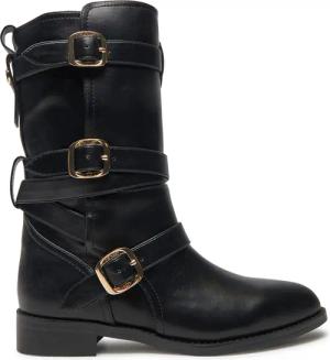 TWINSET Stiefeletten 242TGT072 Schwarz