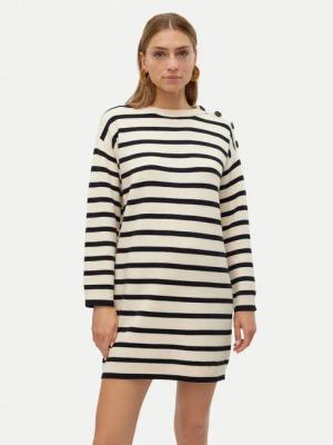 Vero Moda Strickkleid Saba 10309307 Beige Loose Fit