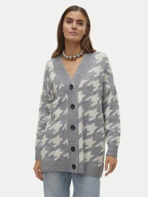 Vero Moda Strickjacke Mira 10311091 Grau Regular Fit