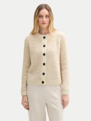 Tom Tailor Strickjacke 1044068 Beige Regular Fit
