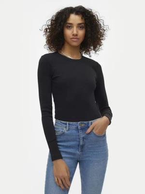 Vero Moda Bluse Chloe 10306897 Schwarz Slim Fit