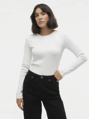 Vero Moda Bluse Chloe 10306897 Weiß Slim Fit