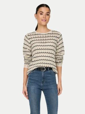 ONLY Pullover Asa 15324522 Beige Regular Fit