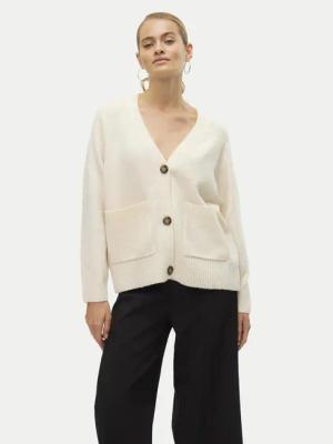 Vero Moda Strickjacke Boom 10320457 Beige Loose Fit