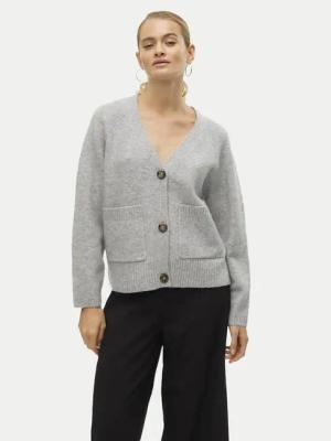 Vero Moda Strickjacke Boom 10320457 Grau Loose Fit