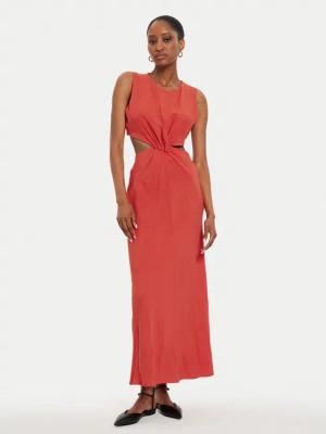 ViCOLO Sommerkleid TB2469 Rot Regular Fit