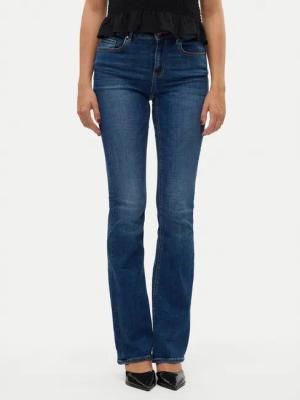 Vero Moda Jeans Flash 10310511 Dunkelblau Flared Fit