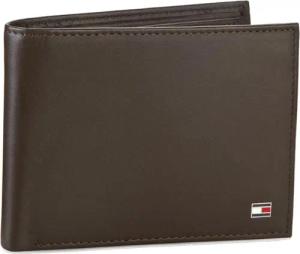 Tommy Hilfiger Große Herren Geldbörse Eton Cc Flap And Coin Pocket AM0AM00652/83362 Braun