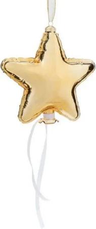 Rivièra Maison Christbaumschmuck Christbaumschmuck Balloon Star Ornament Gold (20cm)