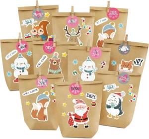 LuxusKollektion DIY-Adventskalender Adventskalender zum Befüllen DIY Basteln Selberfüllen Weihnachten