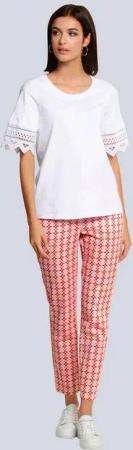 Alba Moda Stoffhose Hose in modischen Dessin