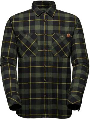Mammut Outdoorhemd Alvra Longsleeve Shirt Men BLACK-DARK MARSH