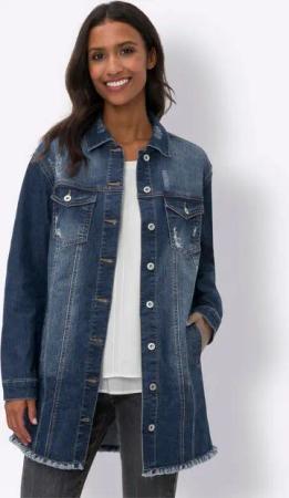 heine Blusenblazer Jeansjacke