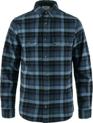 Fjällräven Outdoorhemd Singi Heavy Flannel Shirt M DARK NAVY-INDIGO BLUE