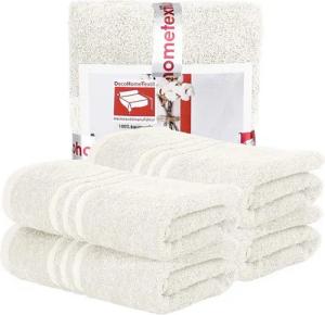 DecoHomeTextil Heimtextilmanufaktur Handtuch Handtuch Set 100% Baumwolle hochwertig kuschelweich saugstark