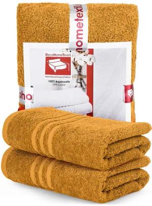DecoHomeTextil Heimtextilmanufaktur Handtuch Handtuch Set 100% Baumwolle hochwertig kuschelweich saugstark
