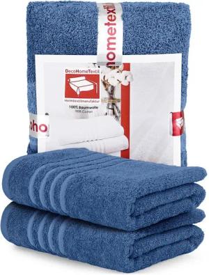 DecoHomeTextil Heimtextilmanufaktur Handtuch Handtuch Set 100% Baumwolle hochwertig kuschelweich saugstark