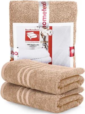 DecoHomeTextil Heimtextilmanufaktur Handtuch Handtuch Set 100% Baumwolle hochwertig kuschelweich saugstark
