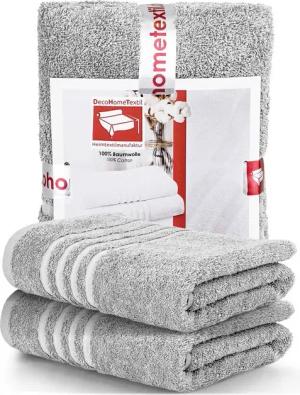 DecoHomeTextil Heimtextilmanufaktur Handtuch Handtuch Set 100% Baumwolle hochwertig kuschelweich saugstark