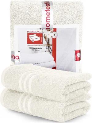 DecoHomeTextil Heimtextilmanufaktur Handtuch Handtuch Set 100% Baumwolle hochwertig kuschelweich saugstark