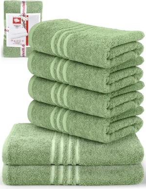 DecoHomeTextil Heimtextilmanufaktur Handtuch Handtuch Set 100% Baumwolle hochwertig kuschelweich saugstark