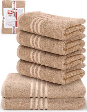 DecoHomeTextil Heimtextilmanufaktur Handtuch Handtuch Set 100% Baumwolle hochwertig kuschelweich saugstark