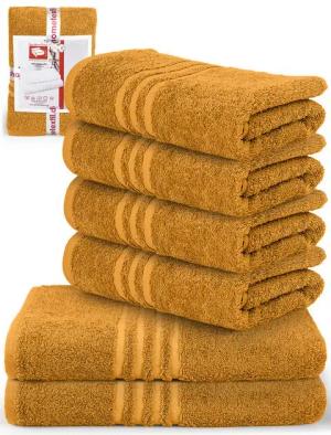 DecoHomeTextil Heimtextilmanufaktur Handtuch Handtuch Set 100% Baumwolle hochwertig kuschelweich saugstark