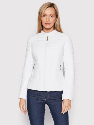 Guess Übergangsjacke Vona W2YL1I W6NW2 Weiß Slim Fit