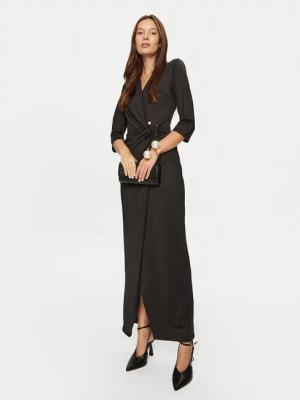 Rinascimento Abendkleid CFC0019791002 Schwarz Regular Fit