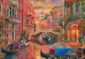 Castorland Puzzle Ein romantischer Abend in Venedig, Puzzleteile
