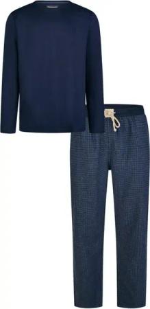 Phil & Co. Schlafanzug Herren Pyjama Flanell Hose (2 tlg) Baumwolle