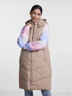 Pieces Bodywarmer Jamilla 17131106 Beige Regular Fit