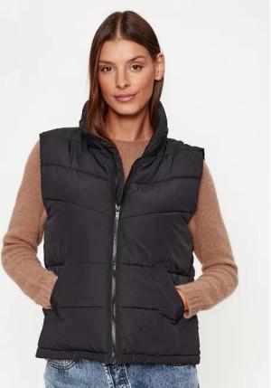 Noisy May Bodywarmer Dalcon 27027287 Schwarz Regular Fit