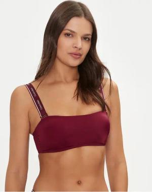 Calvin Klein Swimwear Bikini-Oberteil KW0KW02731 Dunkelrot