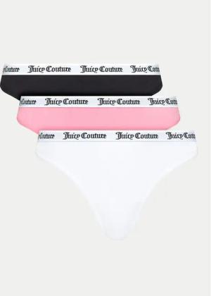 Juicy Couture 3er-Set Stringtangas Diana JCLTH224571 Bunt