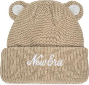 New Era Mütze Teddy Bear Ears Cuff Knit Beanie 60580793 Beige