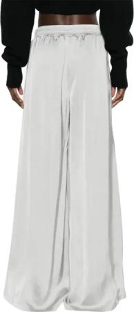 Fabiana Filippi - Wide-Leg Trousers With Flowing Design - Größe 40 - grau